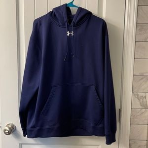 Under armor navy hoodie